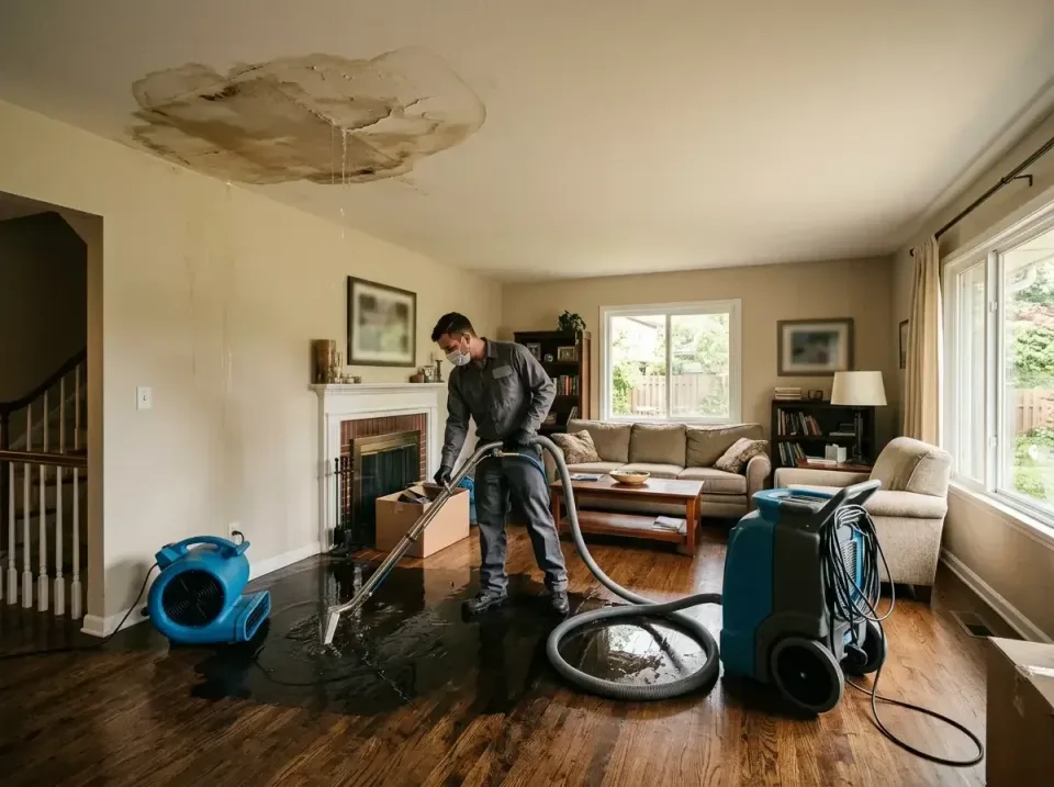 attic-pipe-burst-ceiling-drip-008 — frequently asked questions, Water Damage Restoration & Carpet Care in Mountain View, AR